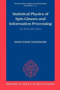 Enlarge image Cover: Statistical Physics of Spin Glasses and Information Processing - Oxford University Press