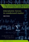 Cover: Interatomic Forces in Condensed Matter - Oxford University Press