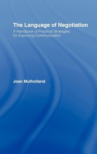 Enlarge image Cover: The Language of Negotiation - Routledge
