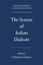 Cover: The Syntax of Italian Dialects - Oxford University Press Inc