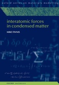 Cover: Interatomic Forces in Condensed Matter - Oxford University Press