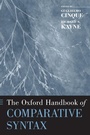 Cover: The Oxford Handbook of Comparative Syntax - Oxford University Press Inc
