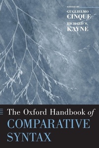 Enlarge image Cover: The Oxford Handbook of Comparative Syntax - Oxford University Press Inc