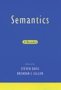Cover: Semantics - Oxford University Press Inc