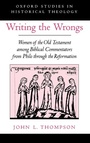 Cover: Writing the Wrongs - Oxford University Press