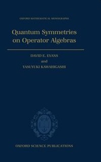 Enlarge image Cover: Quantum Symmetries on Operator Algebras - Oxford University Press