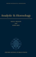 Cover: Analytic K-Homology - Oxford University Press