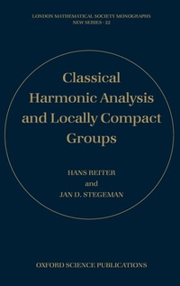 Abbildung von: Classical Harmonic Analysis and Locally Compact Groups - Oxford University Press