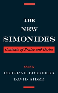 Enlarge image Cover: The New Simonides - Oxford University Press Inc