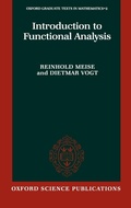 Cover: Introduction to Functional Analysis - Oxford University Press