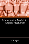 Cover: Mathematical Models in Applied Mechanics (Reissue) - Oxford University Press
