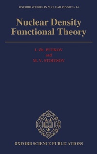 Enlarge image Cover: Nuclear Density Functional Theory - Clarendon Press
