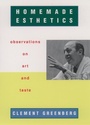 Cover: Homemade Esthetics - Oxford University Press