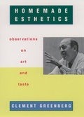 Cover: Homemade Esthetics - Oxford University Press