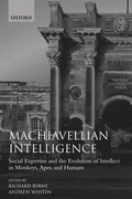 Cover: Machiavellian Intelligence - Clarendon Press