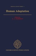 Cover: Human Adaptation - Oxford University Press