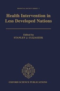 Enlarge image Cover: Health Intervention in Less Developed Nations - Oxford University Press