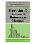 Cover: GenstatTM 5 Release 3 Reference Manual - Oxford University Press