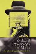 Cover: The Social Psychology of Music - Oxford University Press