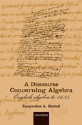 Cover: A Discourse Concerning Algebra - Oxford University Press