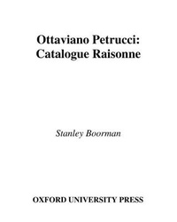 Abbildung von: Ottaviano Petrucci - Oxford University Press Inc