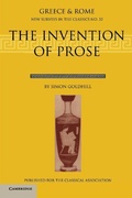 Cover: The Invention of Prose - Oxford University Press