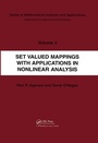 Cover: Set Valued Mappings with Applications in Nonlinear Analysis - CRC Press