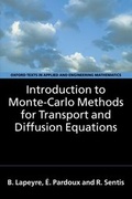 Cover: Introduction to Monte-Carlo Methods for Transport and Diffusion Equations - Oxford University Press