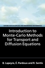 Cover: Introduction to Monte-Carlo Methods for Transport and Diffusion Equations - Oxford University Press