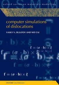 Enlarge image Cover: Computer Simulations of Dislocations - Oxford University Press
