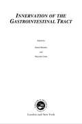 Cover: Innervation of the Gastrointestinal Tract - CRC Press
