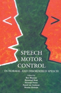 Enlarge image Cover: Speech Motor Control In Normal and Disordered Speech - Oxford University Press