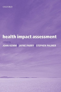 Enlarge image Cover: Health Impact Assessment - Oxford University Press