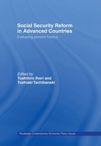 Enlarge image Cover: Social Security Reform in Advanced Countries - Routledge