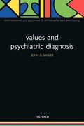 Cover: Values and Psychiatric Diagnosis - Oxford University Press