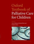 Cover: Oxford Textbook of Palliative Care for Children - Oxford University Press