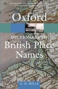 Cover: A Dictionary of British Place-names - Oxford University Press