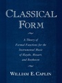 Cover: Classical Form - Oxford University Press Inc