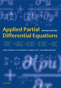 Enlarge image Cover: Applied Partial Differential Equations - Oxford University Press