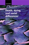 Cover: Death, Dying and Social Differences - Oxford University Press