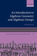 Cover: An Introduction to Algebraic Geometry and Algebraic Groups - Oxford University Press