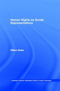 Enlarge image Cover: Human Rights as Social Representations - Routledge