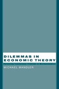 Cover: Dilemmas in Economic Theory - Oxford University Press Inc