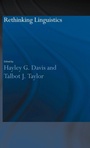 Cover: Rethinking Linguistics - Routledge