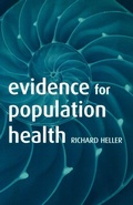Cover: Evidence for Population Health - Oxford University Press