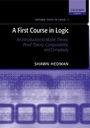 Cover: A First Course in Logic - Oxford University Press