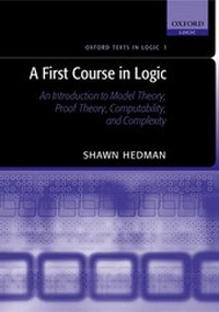 Enlarge image Cover: A First Course in Logic - Oxford University Press