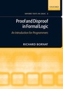 Cover: Proof and Disproof in Formal Logic - Oxford University Press