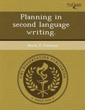 Cover: Planning in Second Language Writing - Proquest, Umi Dissertation Publishing