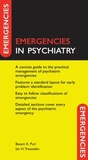 Cover: Emergencies in Psychiatry - Oxford University Press